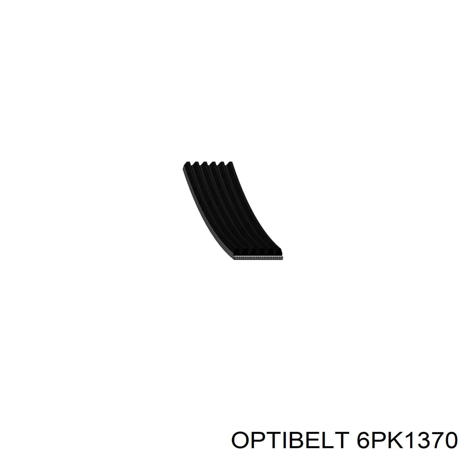 6PK1370 Optibelt ремень генератора