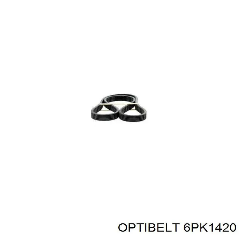 6PK1420 Optibelt ремень генератора