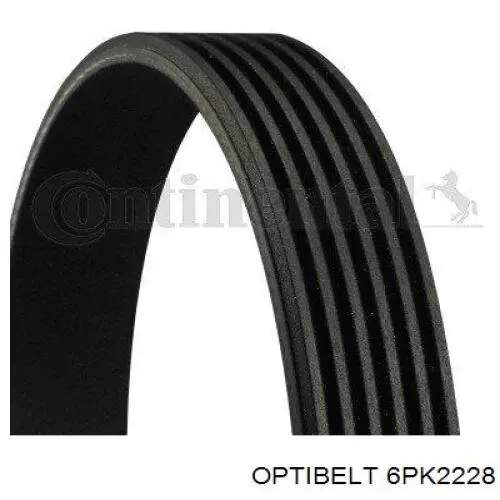 Ремень генератора 6PK2228 Optibelt