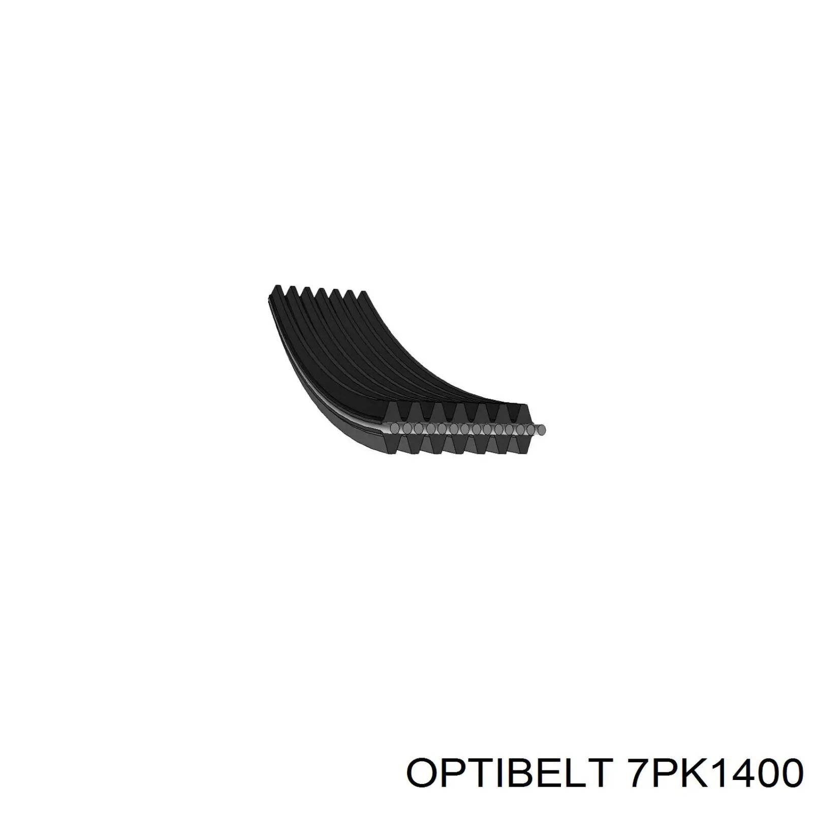 7PK1400 Optibelt ремень генератора