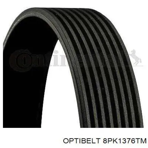 Ремень генератора 8PK1376TM Optibelt