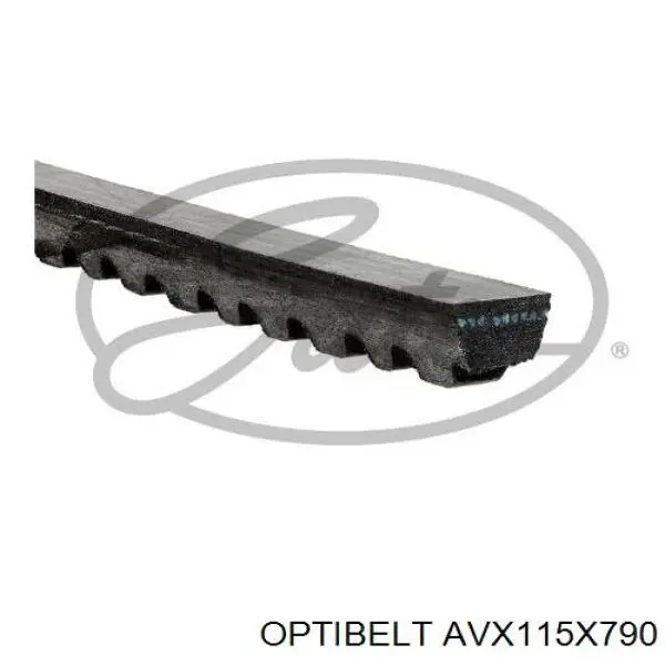 Correa trapezoidal AVX115X790 Optibelt