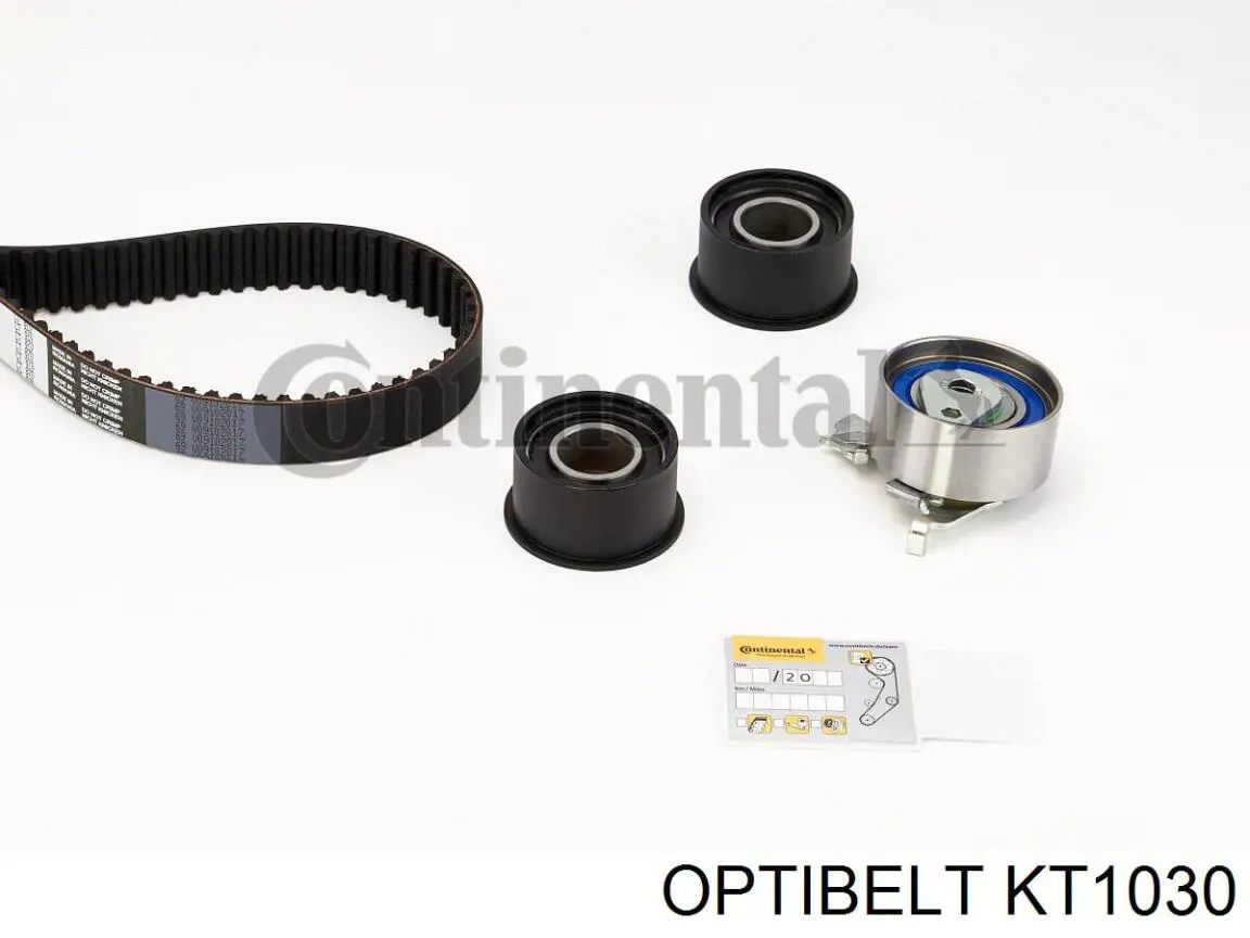 Ремень ГРМ, комплект Optibelt KT1030