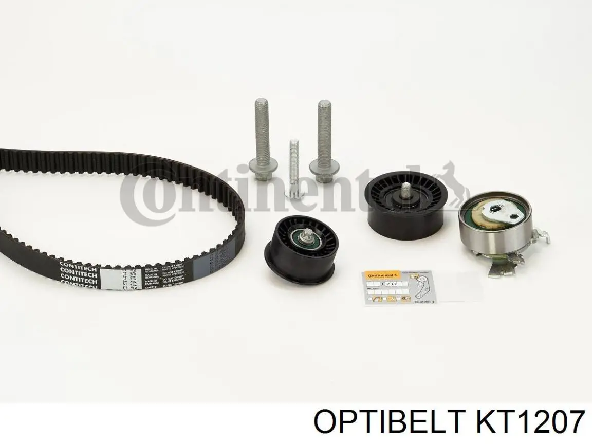 Комплект ремня ГРМ KT1207 Optibelt