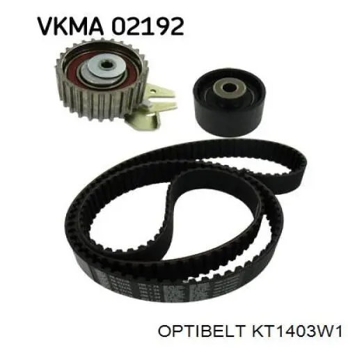 Комплект ГРМ KT1403W1 Optibelt