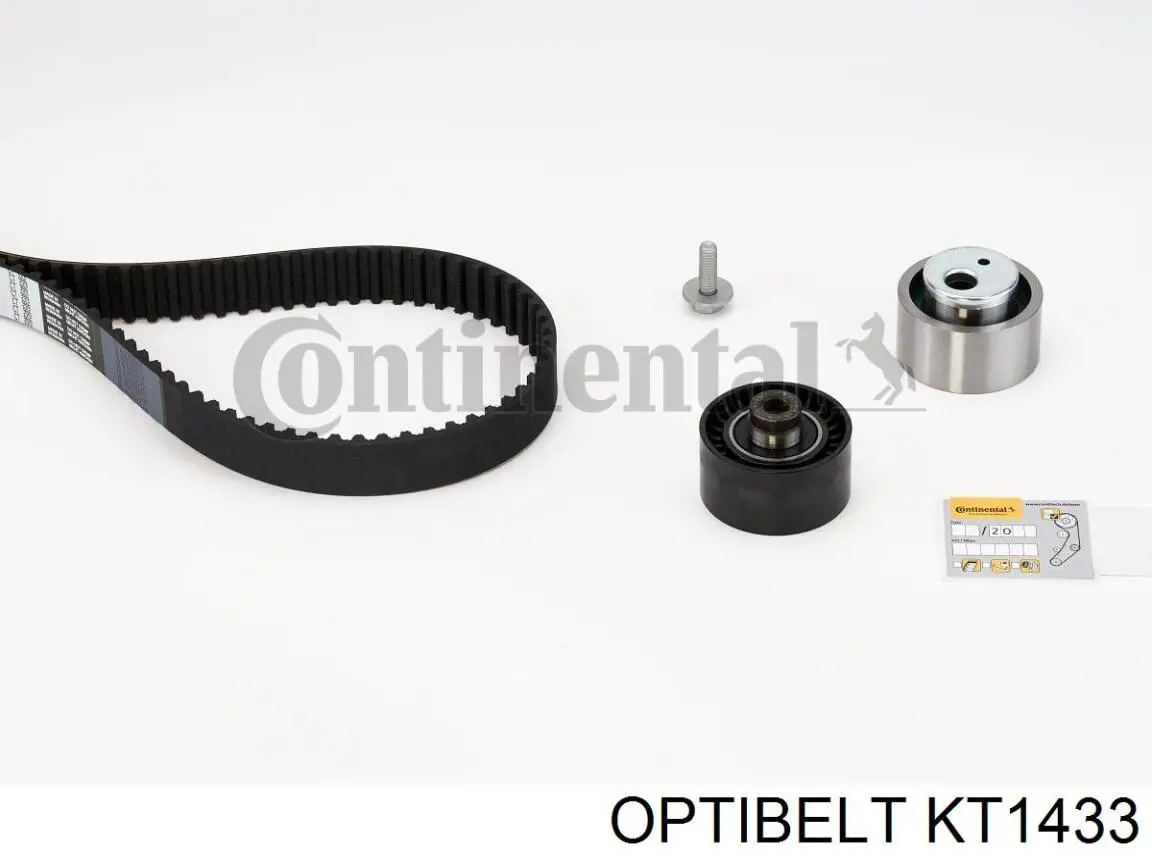 Ремень ГРМ, комплект Optibelt KT1433