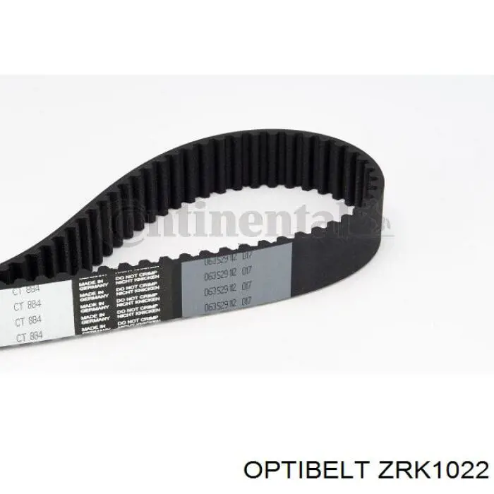 Ремень ГРМ ZRK1022 Optibelt