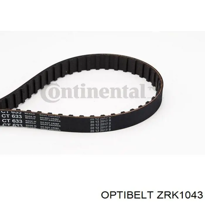 Купить ZRK1043 Optibelt Ремень газораспределительного механизма
