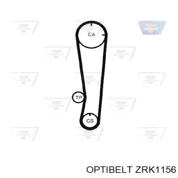 Ремень ГРМ ZRK1156 Optibelt