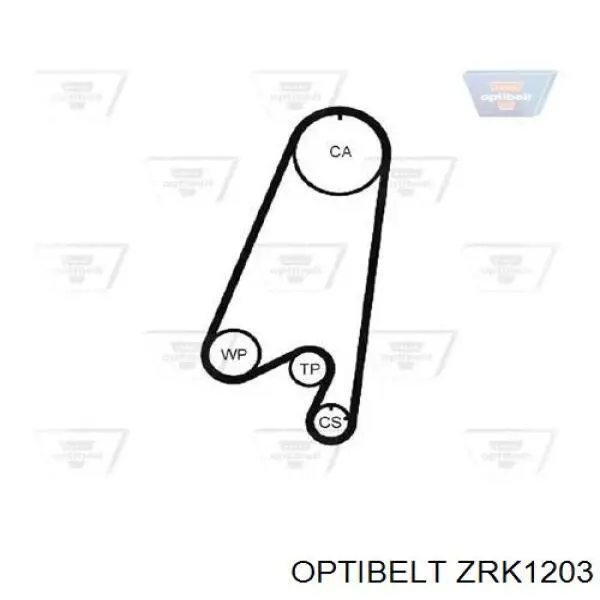 ZRK1203 Optibelt ремень грм