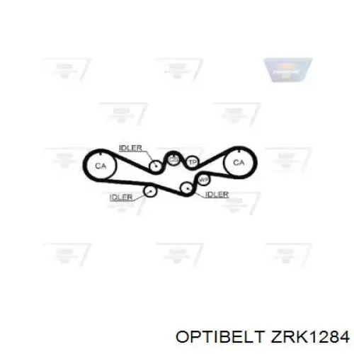 Ремень ГРМ ZRK1284 Optibelt