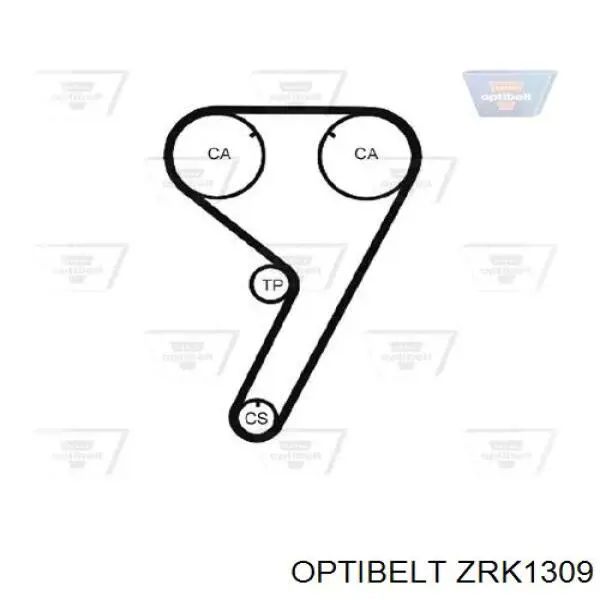 Ремень ГРМ ZRK1309 Optibelt