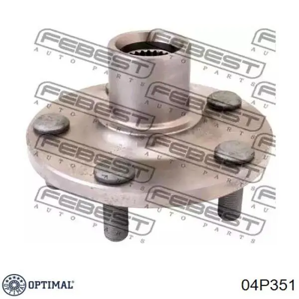 Ступицы передних колес Optimal 04P351 цена, от 35.01 USD