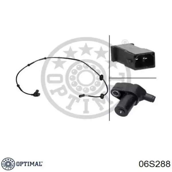 Датчик АБС (ABS) задний 06S288 Optimal