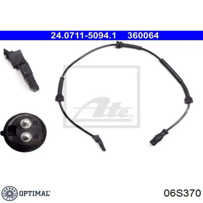 Купить 06S370 Optimal Датчик АБС (ABS) передний
