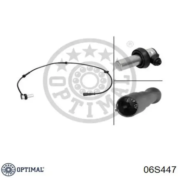 Датчик АБС (ABS) передний 06S447 Optimal