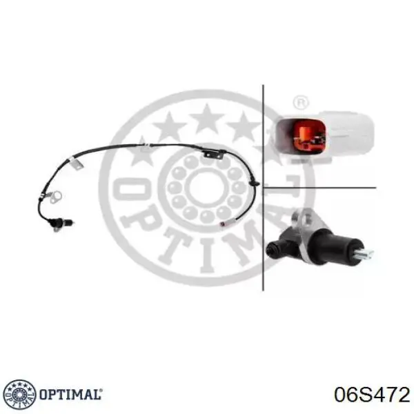 Датчик АБС (ABS) передний правый 06S472 Optimal