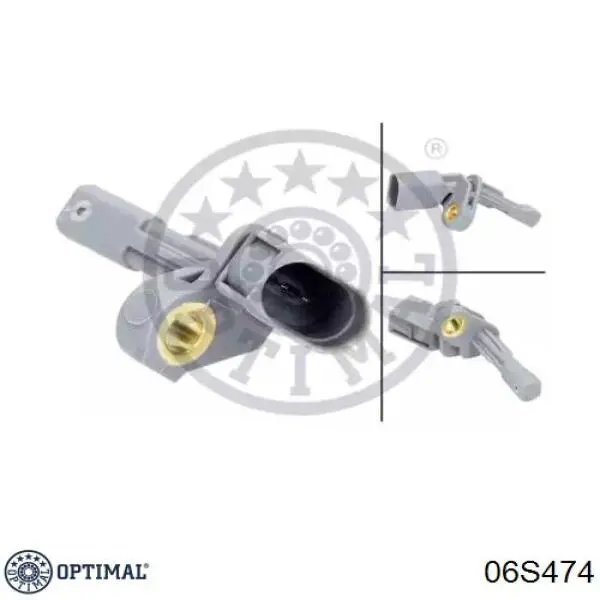 Датчик АБС (ABS) задний левый 06S474 Optimal