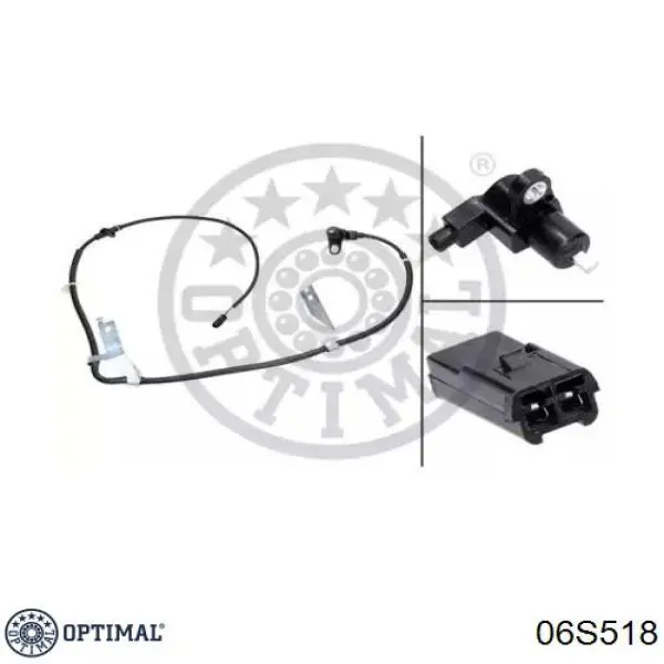 06-S518 Optimal sensor abs traseiro esquerdo