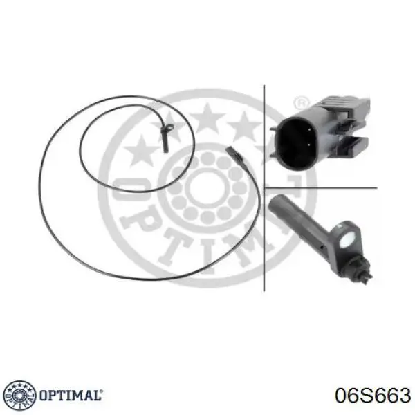 06-S663 Optimal sensor abs traseiro esquerdo