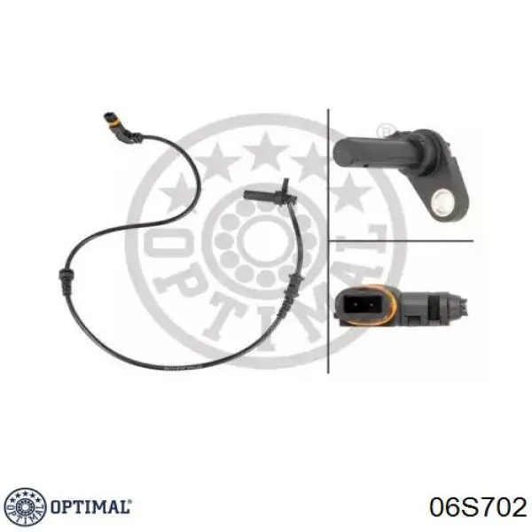 06-S702 Optimal sensor abs dianteiro direito