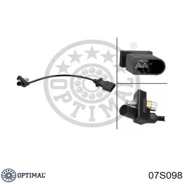 Датчик коленвала 07S098 Optimal