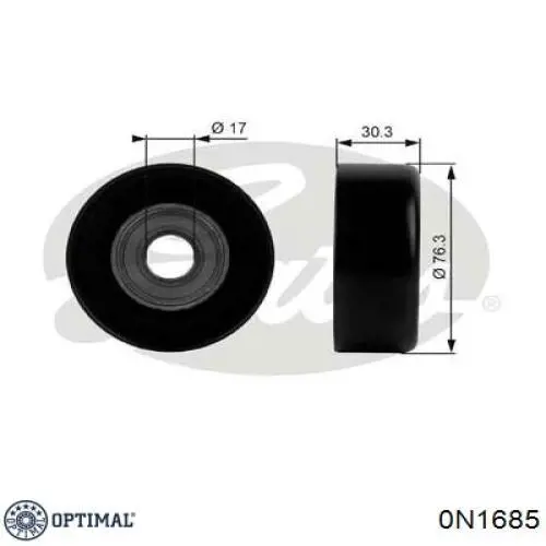 Купить 0N1685 Optimal Натяжной ролик