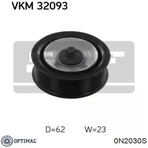 Натяжной ролик 0N2030S Optimal