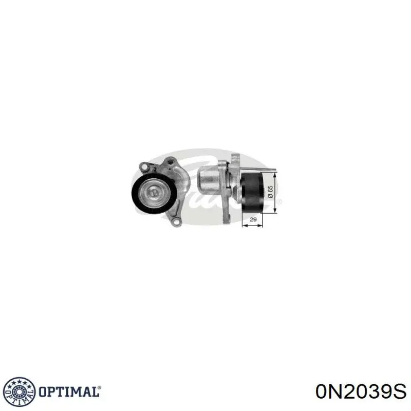 Натяжной ролик 0N2039S Optimal