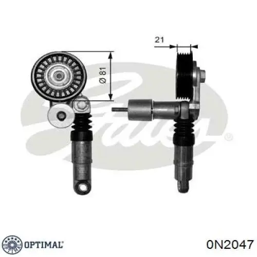 Купить 0N2047 Optimal Паразитный ролик