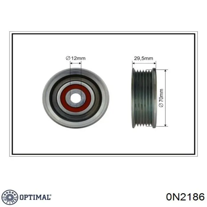 Паразитный ролик 0N2186 Optimal