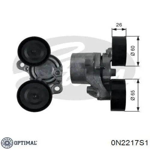Натяжной ролик 0N2217S1 Optimal