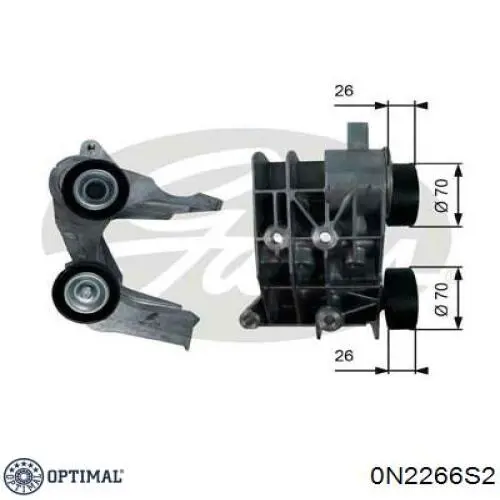 Купить 0N2266S2 Optimal Паразитный ролик