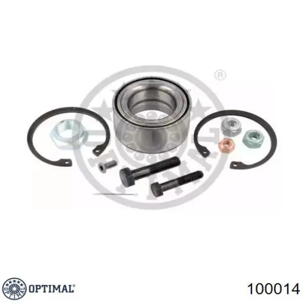 Подшипник ступицы передней/задней 100014 Optimal