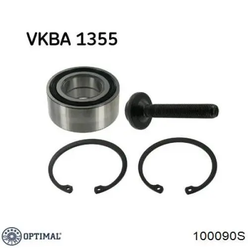 Комплект подшипника ступицы колеса Optimal 100090S цена, от 21.55 USD