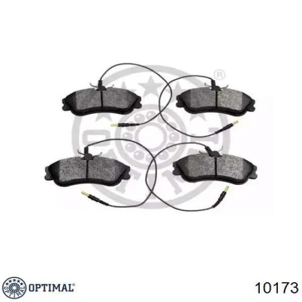 Купить 10173 Optimal Колодки тормозные