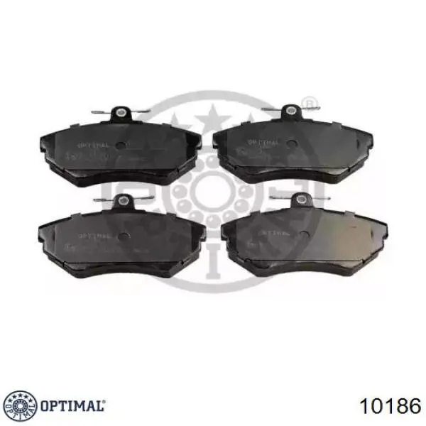 Передние тормозные колодки 10186 Optimal