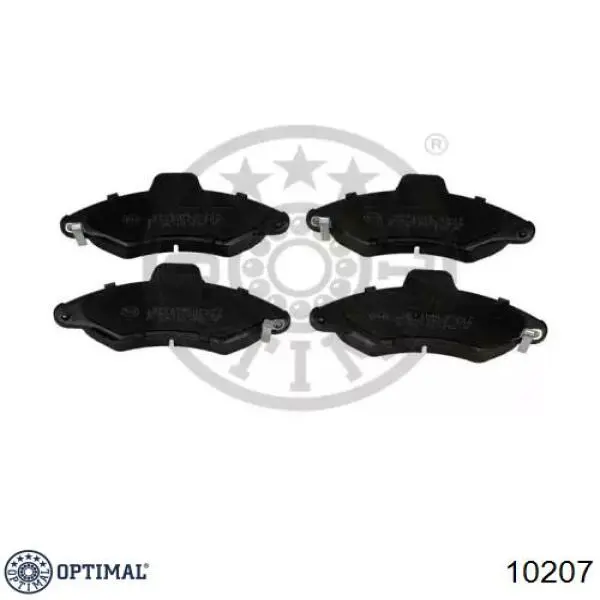 Купить 10207 Optimal Колодки тормозные