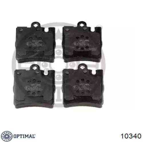 Купить 10340 Optimal Колодки тормозные задние, дисковые