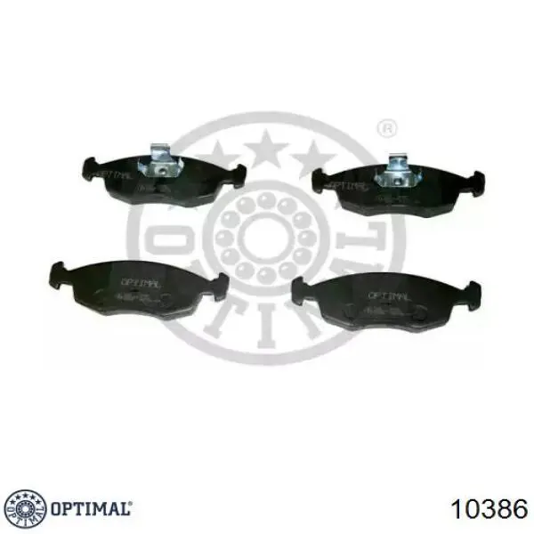 Купить 10386 Optimal Колодки тормозные