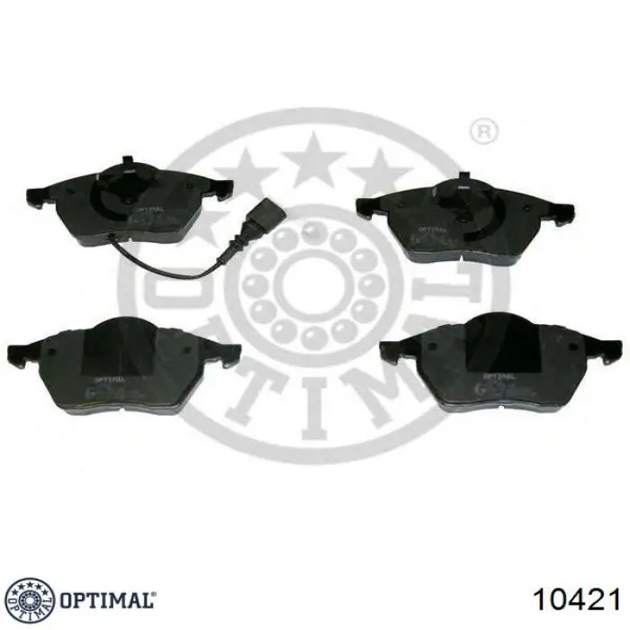 Передние тормозные колодки 10421 Optimal