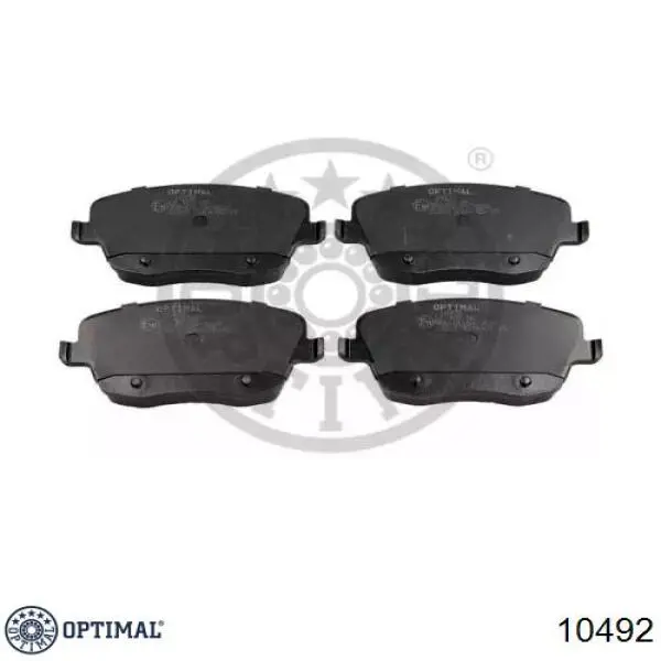 Купить 10492 Optimal Колодки тормозные