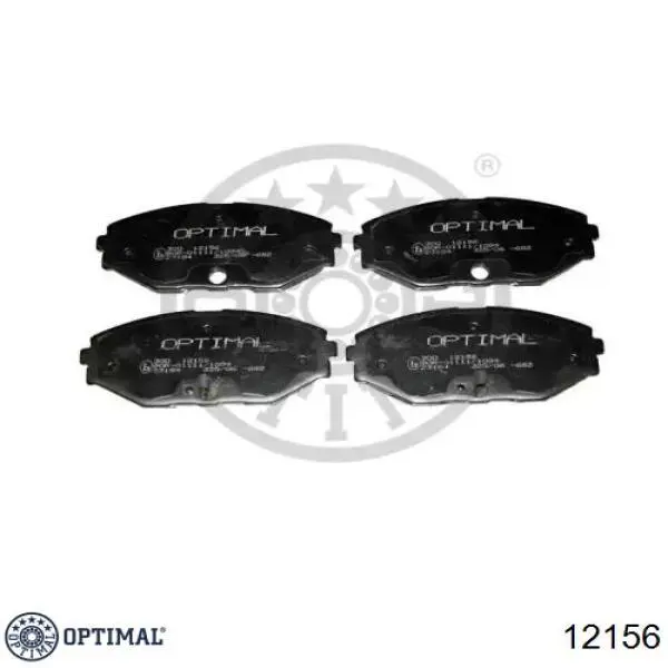 12157 Optimal Колодки передние