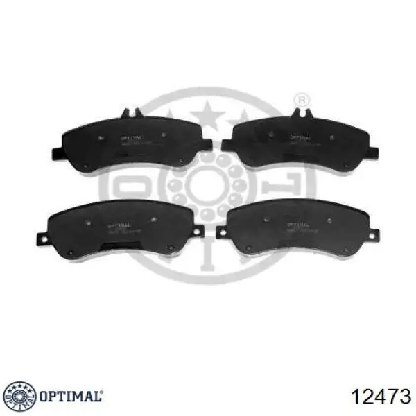 Передние тормозные колодки 12473 Optimal