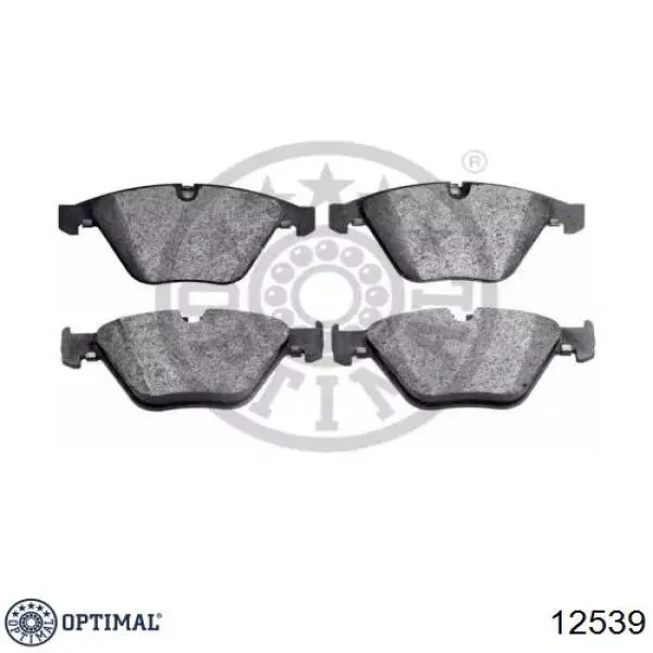 Купить 12539 Optimal Колодки тормозные