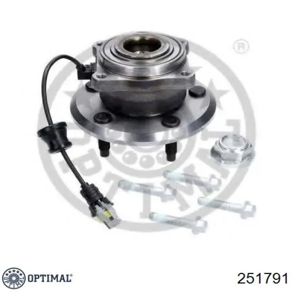 Ступицы передних колес Optimal 251791 цена, от 105.01 USD