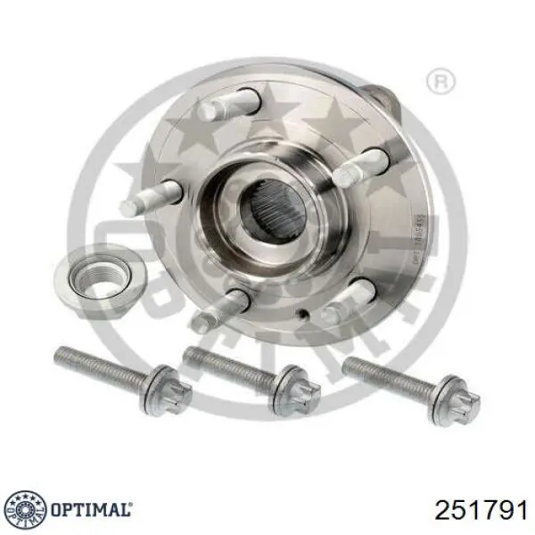 251791 Optimal Ступица колеса передняя