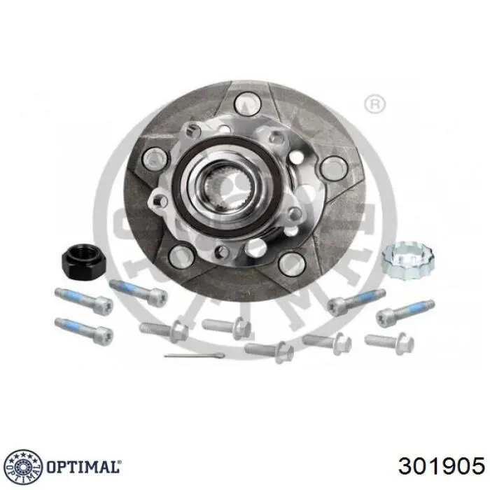 Ступицы передних колес Optimal 301905 цена, от 128.24 USD