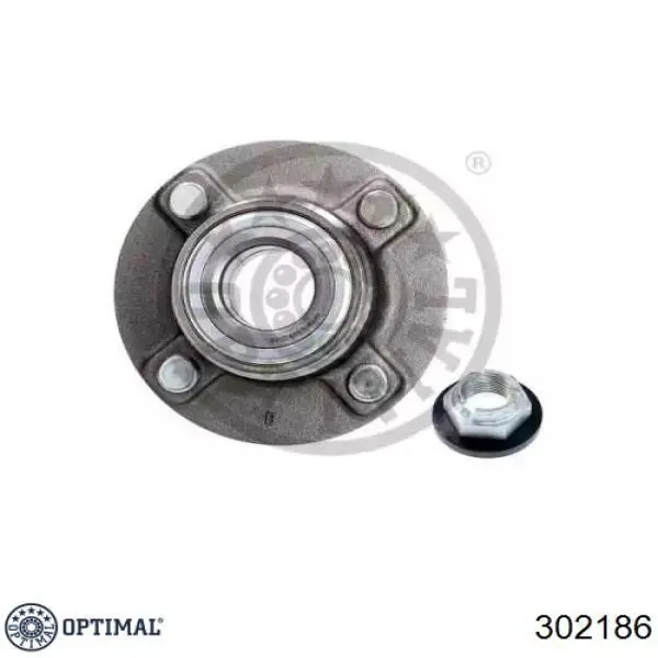 302186 Optimal Ступица задняя