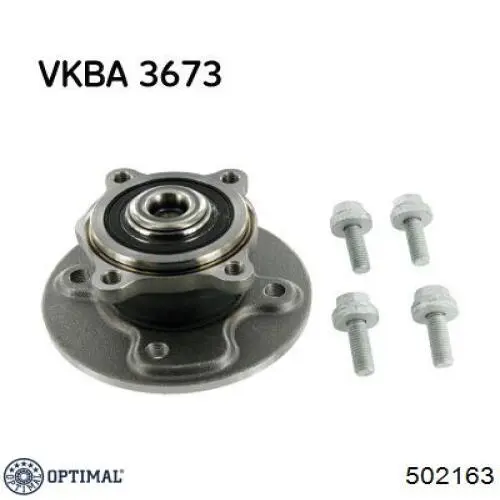 Ступицы задних колес Optimal 502163 цена, от 81.73 USD